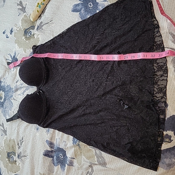 Smart & Sexy Black Lingerie/Nightgown NWOT - Picture 12 of 14